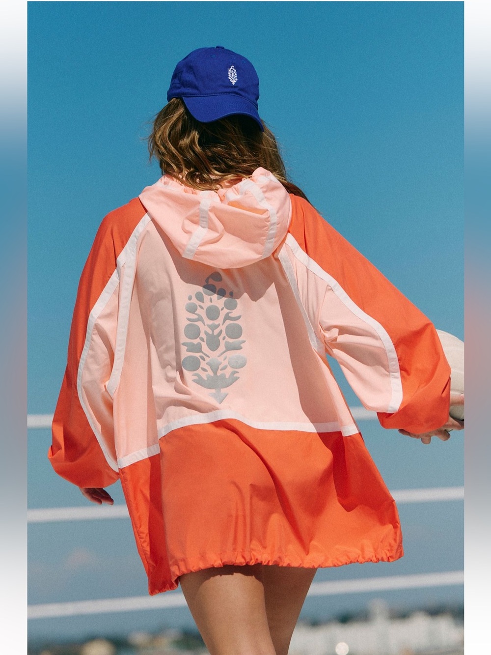 NWOT Free People Like The Wind Logo Jacket